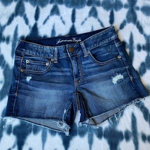 AE Super Stretch Jean Shorts 6